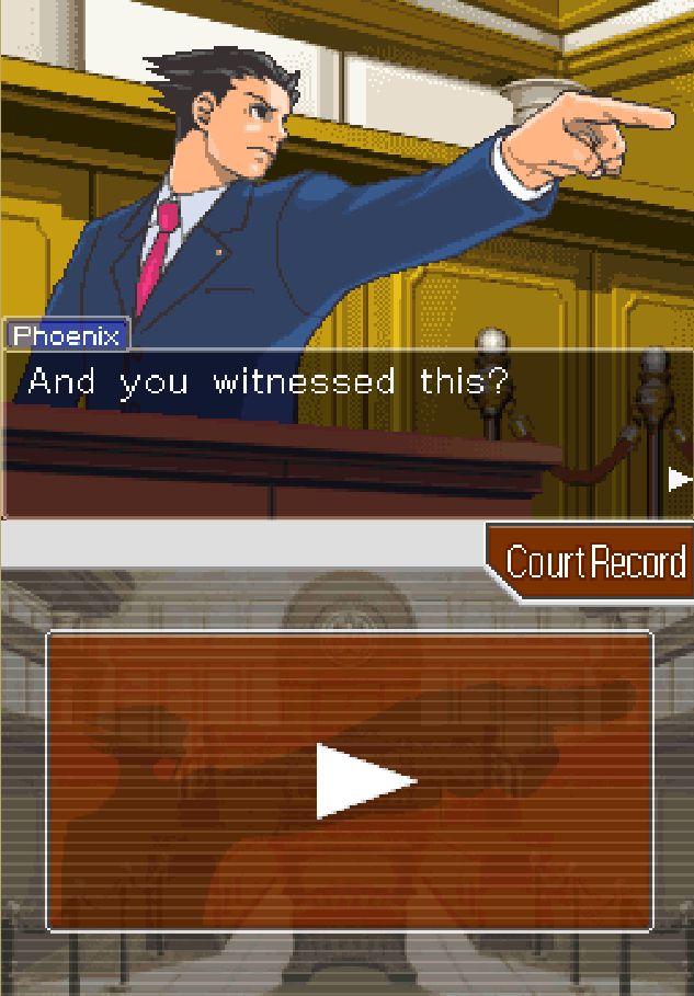 Ace Attorney - Rise an Fhionnuisce gabháil scáileáin4