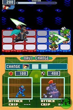 Snímka obrazovky Mega Man Battle Network 5 DS 2