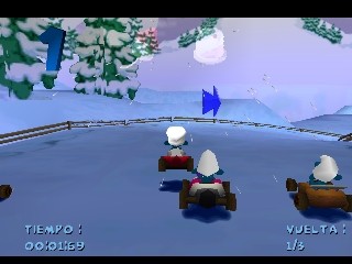 3, 2, 1, Smurf! My First Racing Game Screenshot