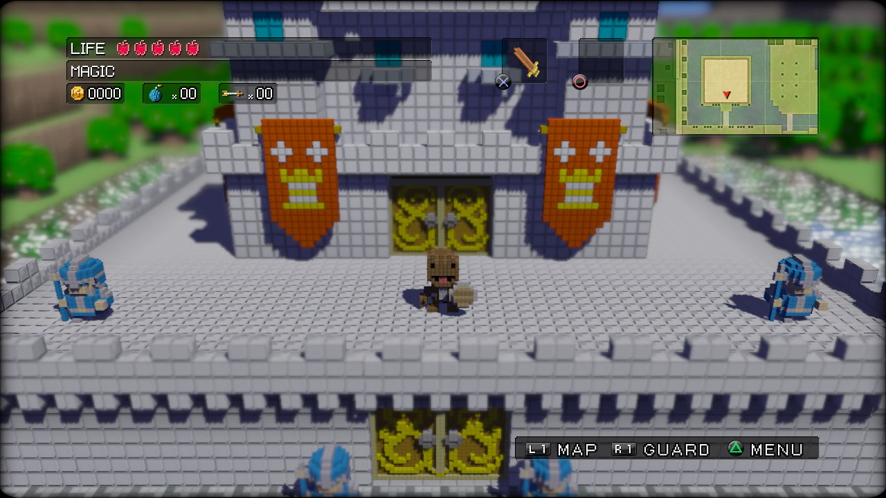 3D Dot Game Heroes Screenshot