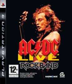 Обкладинка рок-групи AC-DC Live