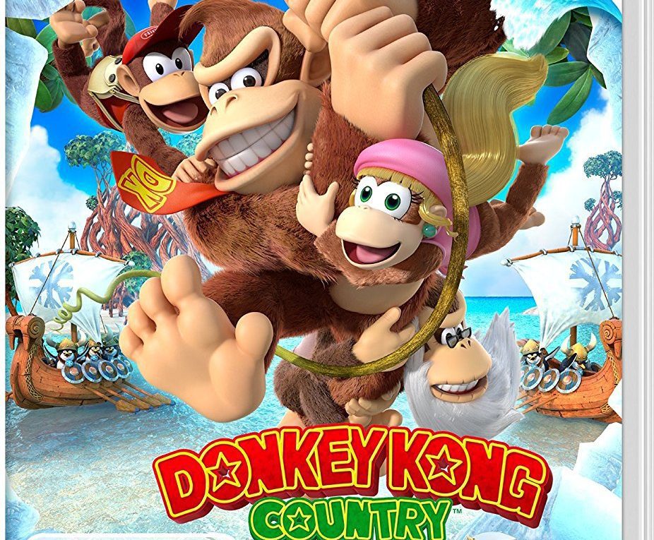 Donkey Kong Country: portada de Nintendo Switch Tropical Freeze