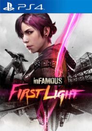 Infamous First Light Playstation 4 Cover