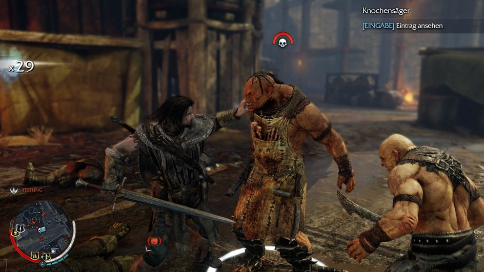 Mordors Schatten PS4 Screenshot