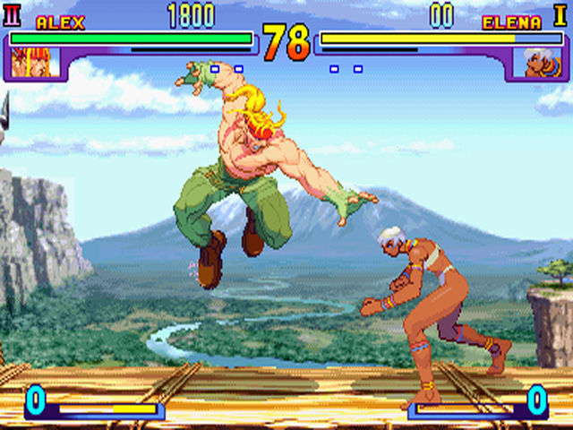 צילום מסך של Street Fighter II