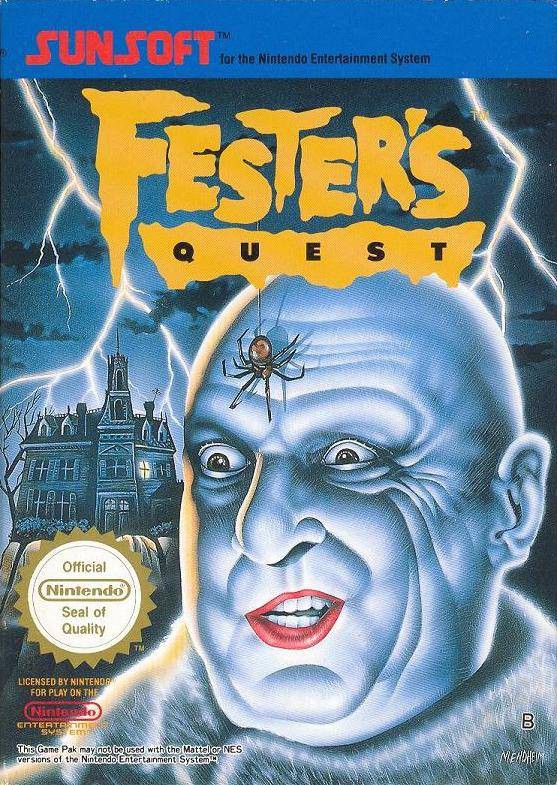 Familien Addams - Onkel Festers Quest Cover