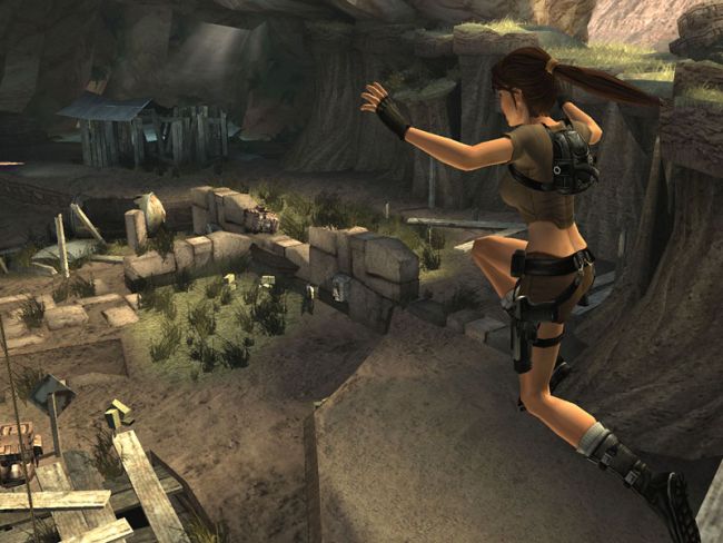 Tangkapan skrin Tomb Raider Legend