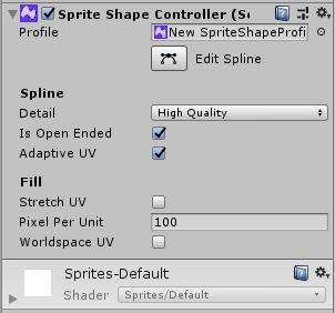 Sprite Shape Controller