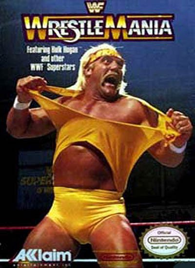 NES WWF Wrestle Mania Cover