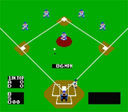 Baseball NES Screenshot
