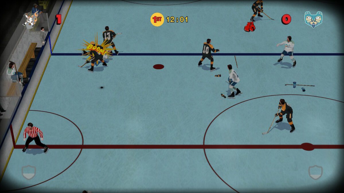 Екранна снимка на хокейната лига на Буш