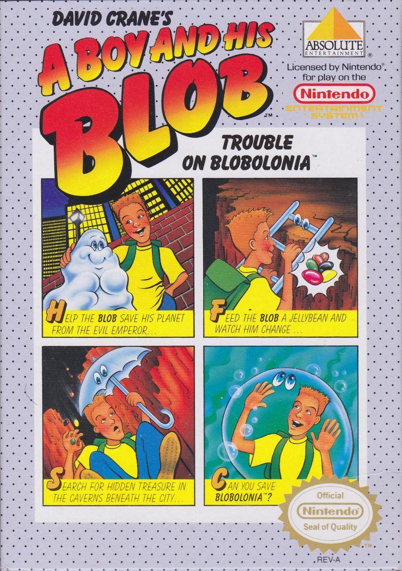 A Boy and his Blob Cover