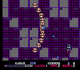 Captura de pantalla de Burai Fighter NES 2