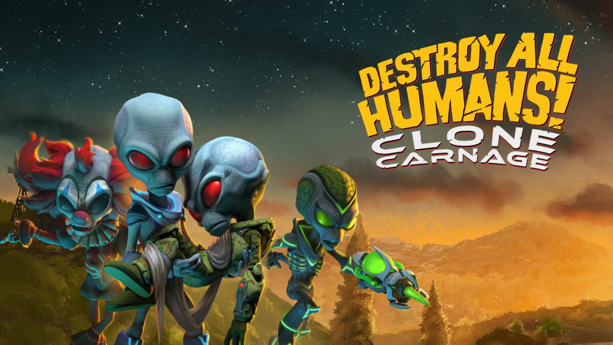 Destroy all Humans Clone Carnage Cover