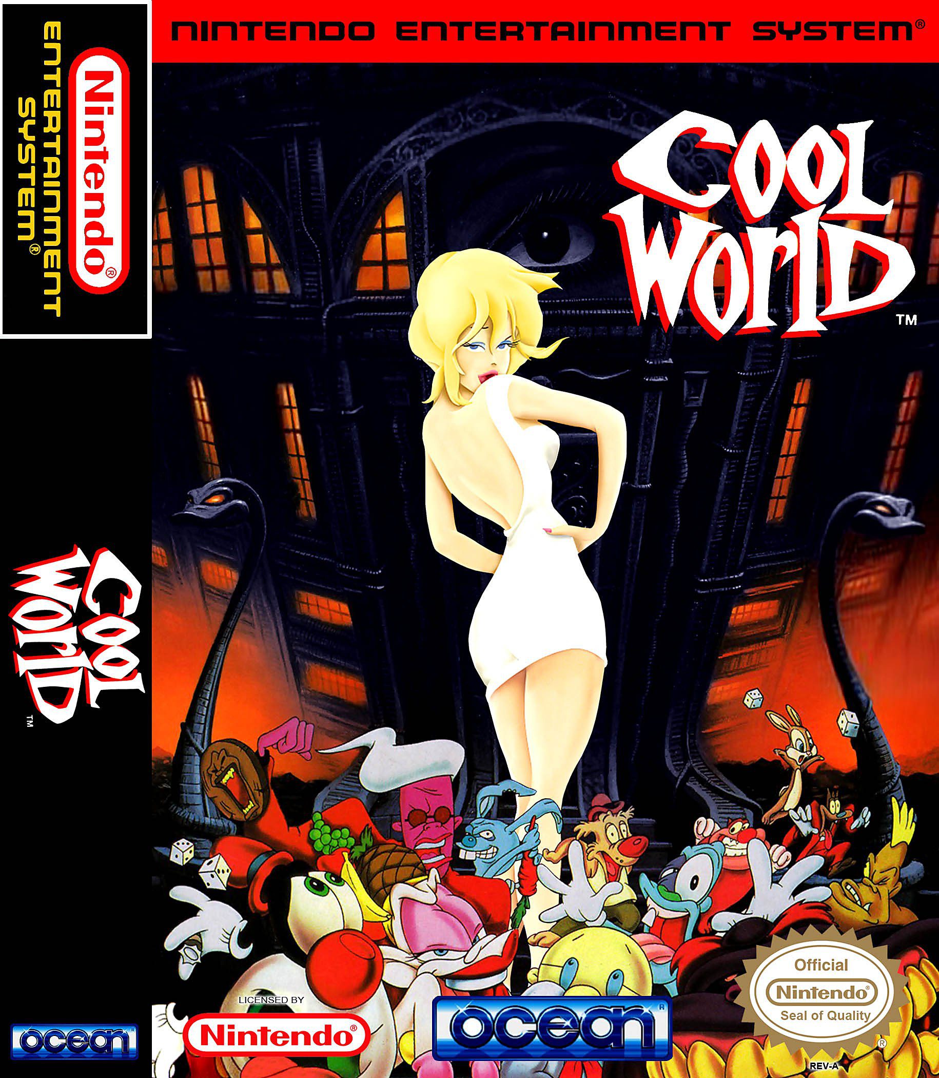 Cool World NES viršelis