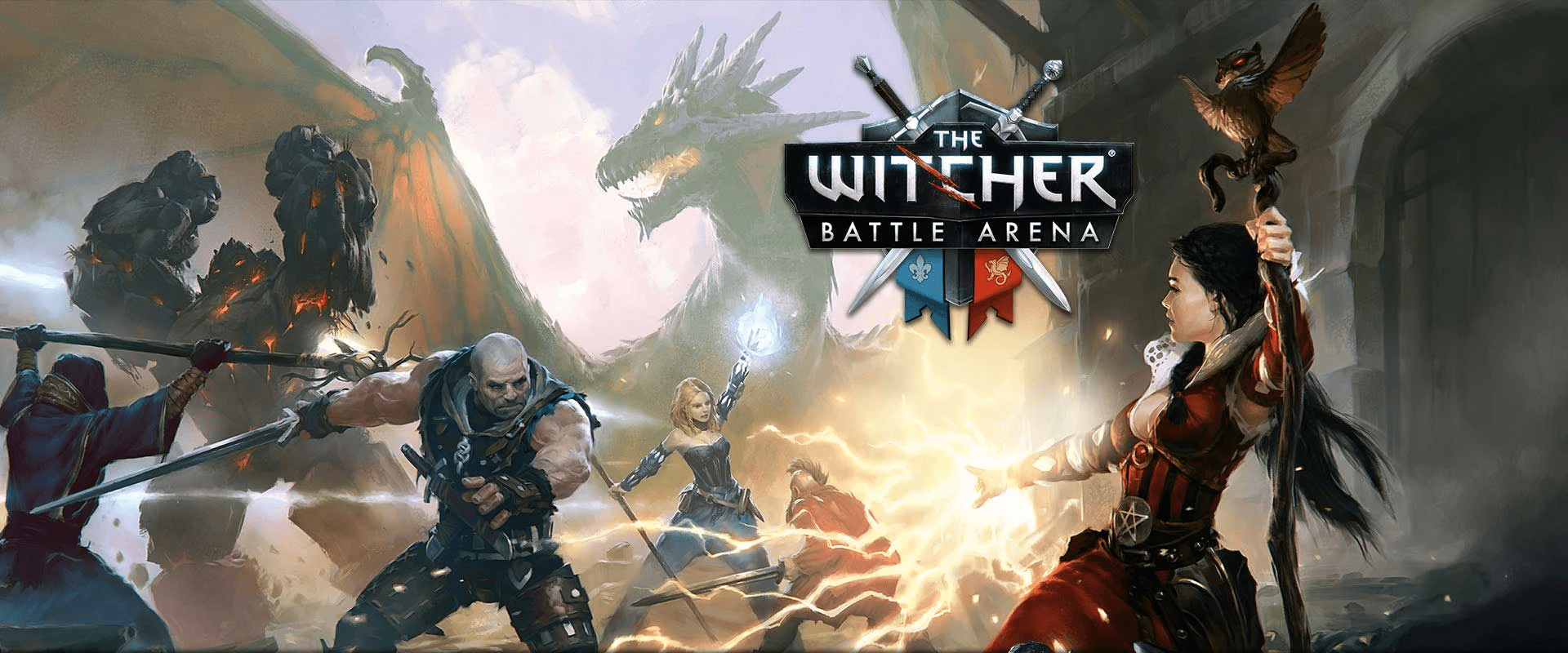 „The Witcher Battle Arena“ viršelis