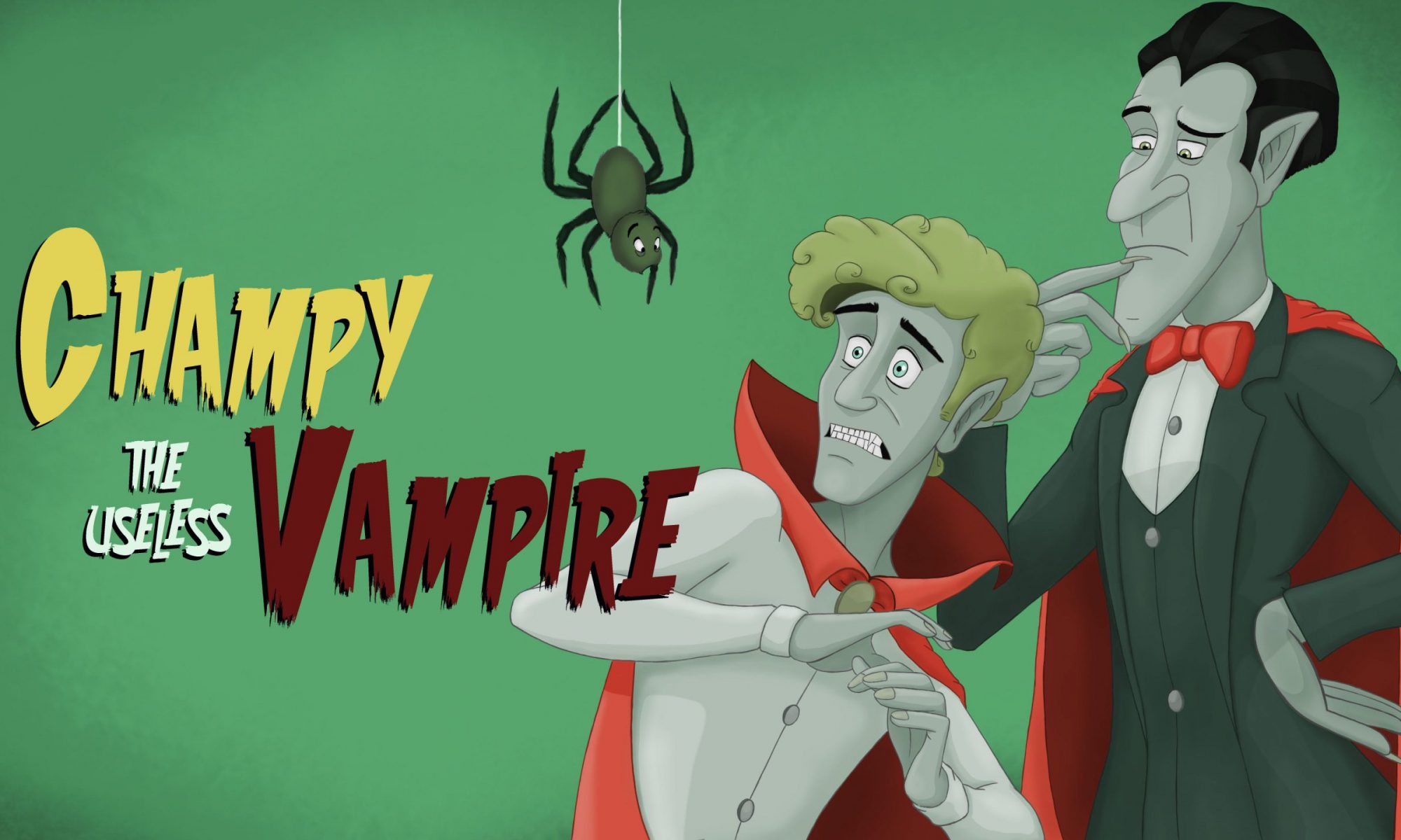 Champy the Useless Vampire-omslag