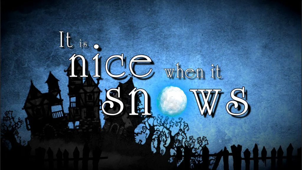 It is nice when it snows: A magical platform adventure