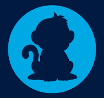 Logo bańki małpy