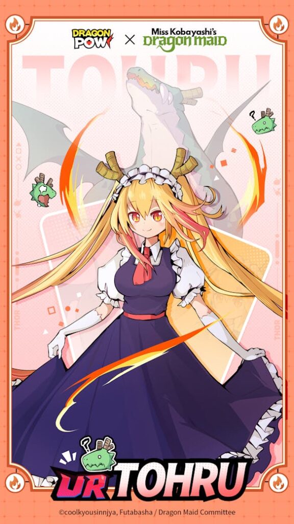 Dragons POW! x Miss Kobayashi's Dragon Maid1