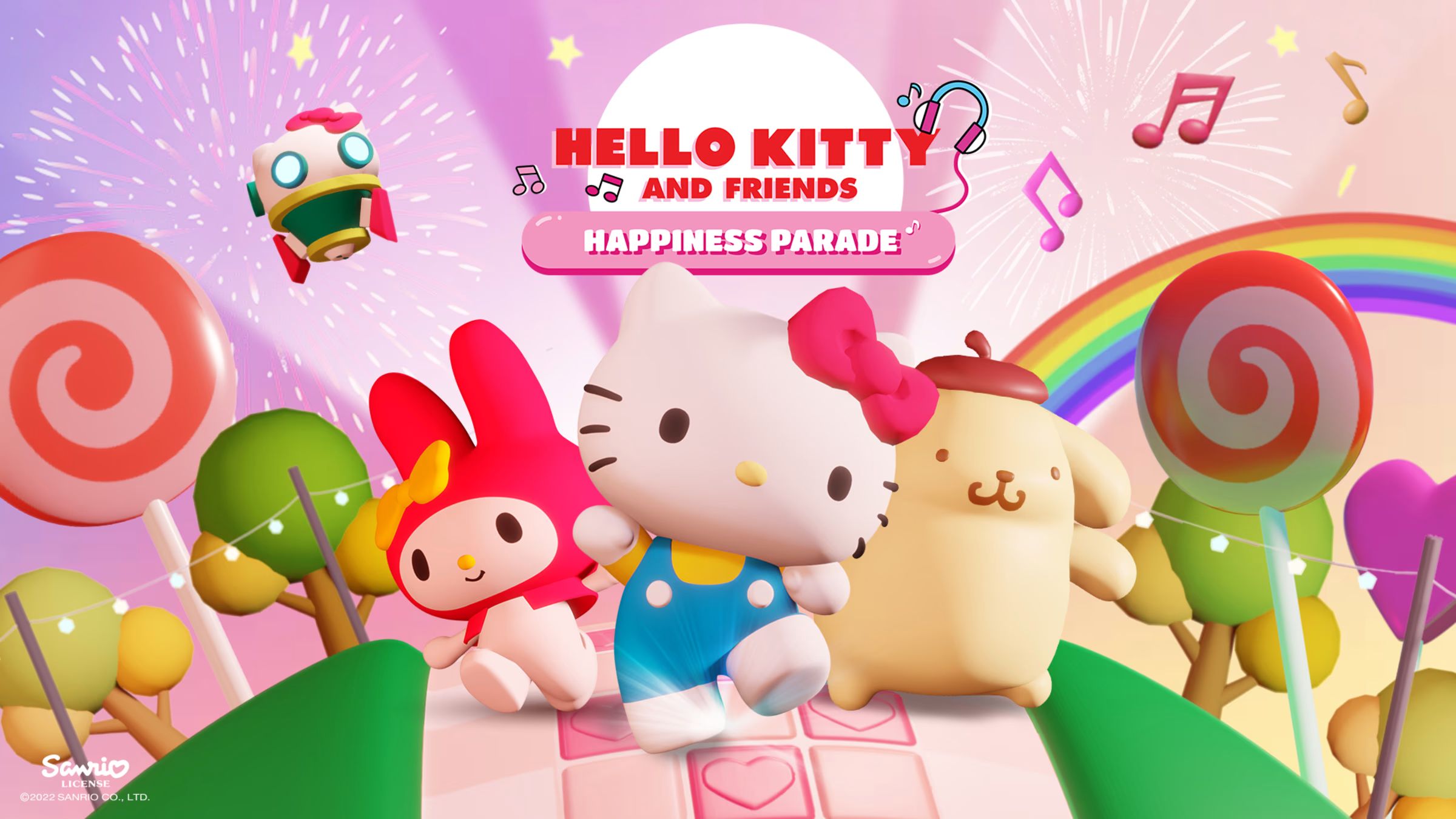 Hello Kitty and Friends Happiness Parade Cover