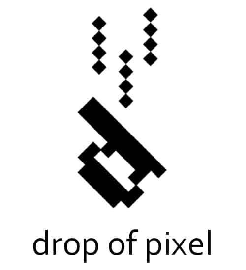 Drop of Pixel Logo