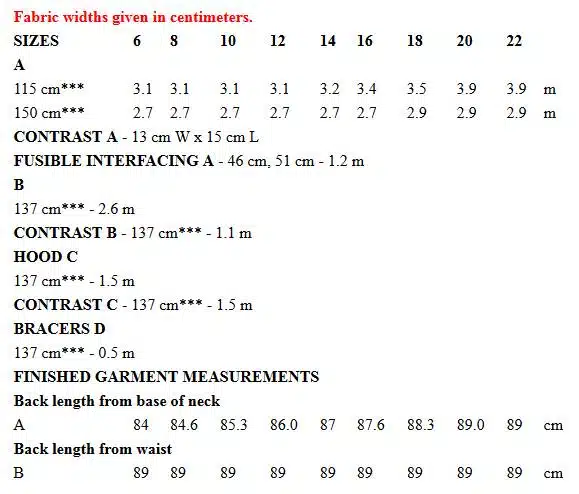 Schnittmuster Cosplay Bogenschütze McCalls M2080 A5 6-14 (Gr. 32-40) Englische Anleitung 9 97e1796629e3d1744291bf299adb46ea
