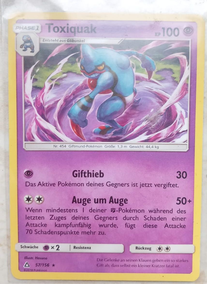 Pokemonkarte Zapplarang 57/156 Stern Ultra-Prisma 1 91f2abf138677de16de81f507f45ec5f