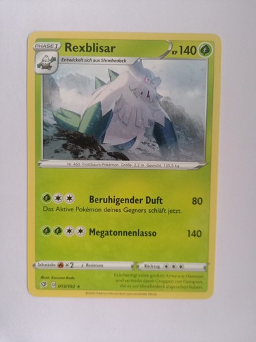 Pokémonkarte Rexblisar 013/192 Stern Clash der Rebellen 1 c2b484a7adb77b50d46c202eee6d0221