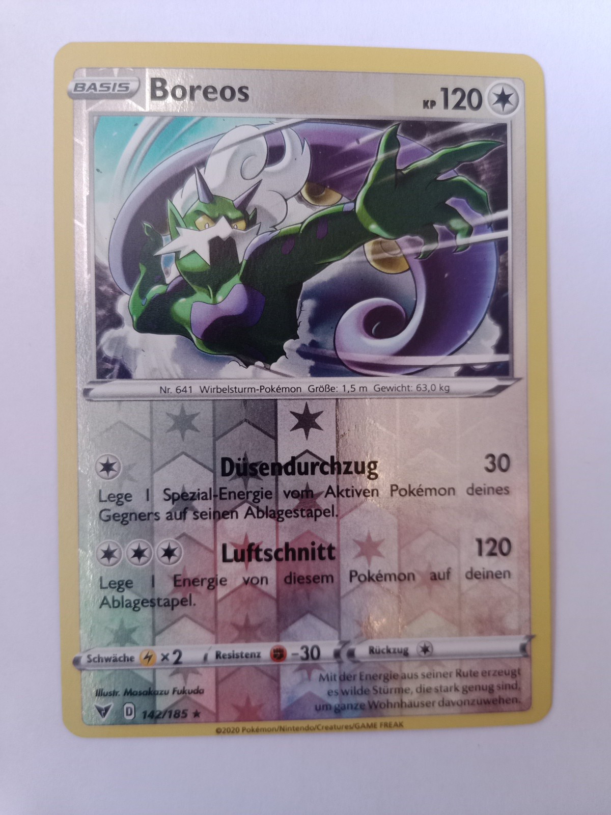Tarjeta Pokémon Boreos 142/192 Re-Holo Color Shock 1 ed6e2d922a432185e1631f09916b44cf