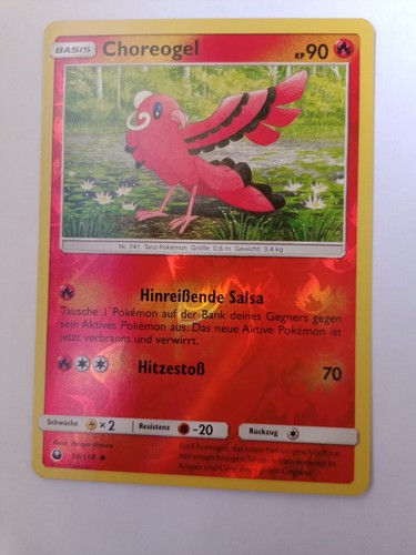Tarjeta Pokémon Choreogel 30/168 Re-Holo Tormenta En El Firmamento 1 c7a4c0327314fb566c1cd7afc21a8eb8
