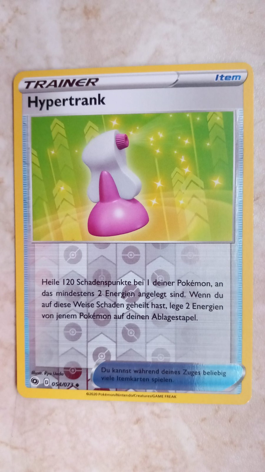 10 Varias Cartas De Pokemon Con Hiperpoción 054/073 Re-Holo Camino De Los Champs 1 99412fdb351dbb5ce132b6efeb1cffd4