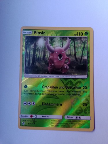 Carte Pokémon Pinsir 4/214 Re-Holo Écho Des Tonnerres 1 44d7e9c492df1b5ddeba4876d4b3f69c