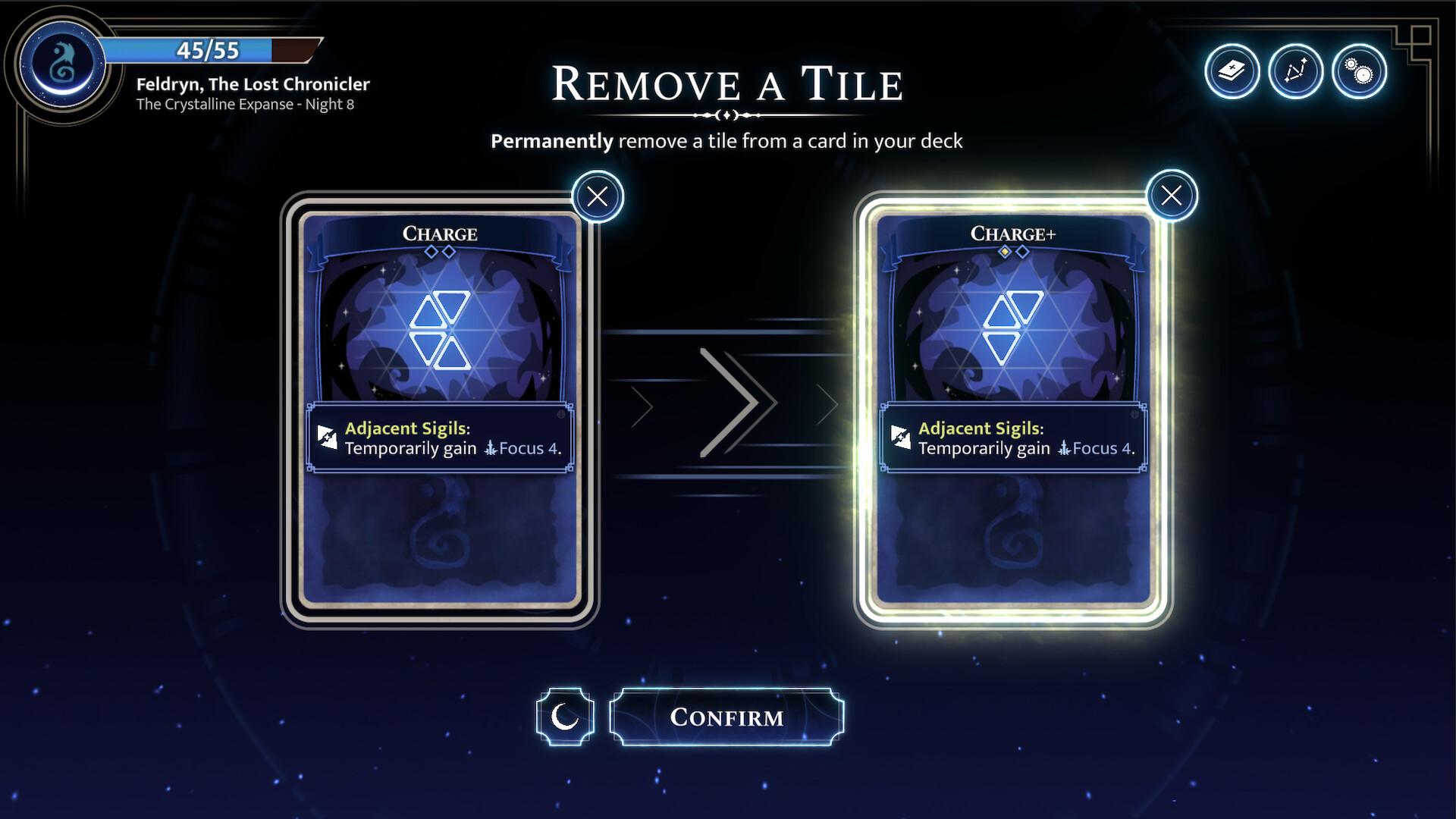 Moonsigil Atlas - Deckbuilding ohne Energieleiste 6 Moonsigil Atlas Screenshot3