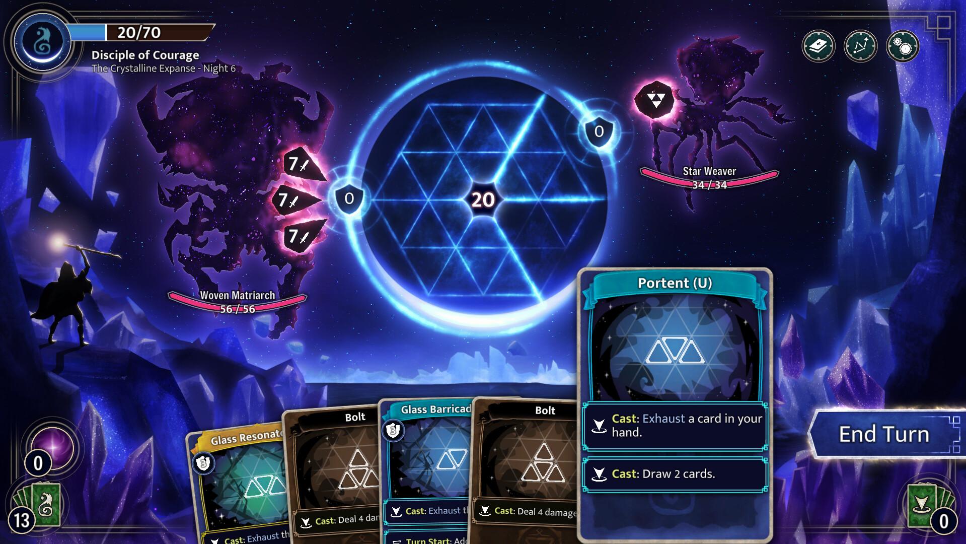 Moonsigil Atlas - Deckbuilding ohne Energieleiste 7 Moonsigil Atlas Screenshot4
