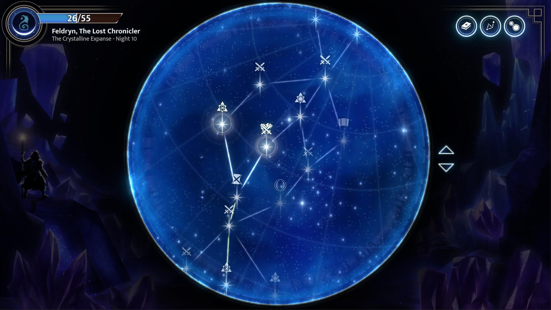 Moonsigil Atlas - Deckbuilding ohne Energieleiste 11 Moonsigil Atlas Screenshot9