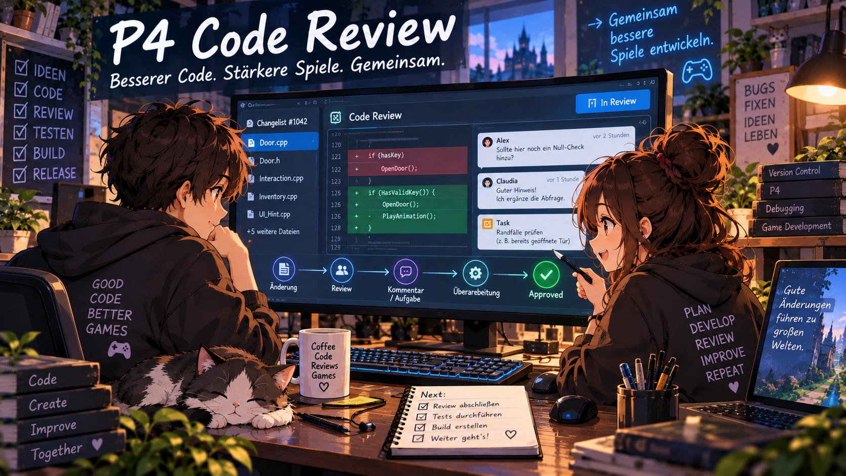 P4 Code Review – Änderungen in Perforce gemeinsam prüfen
